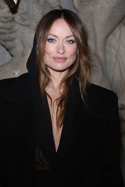 olivia wilde yves saint laurent|olivia wilde paris fashion show.